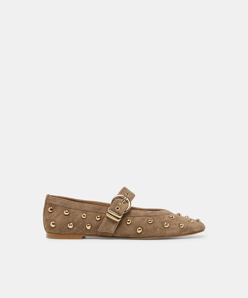 MIKEL STUD BALLET FLAT