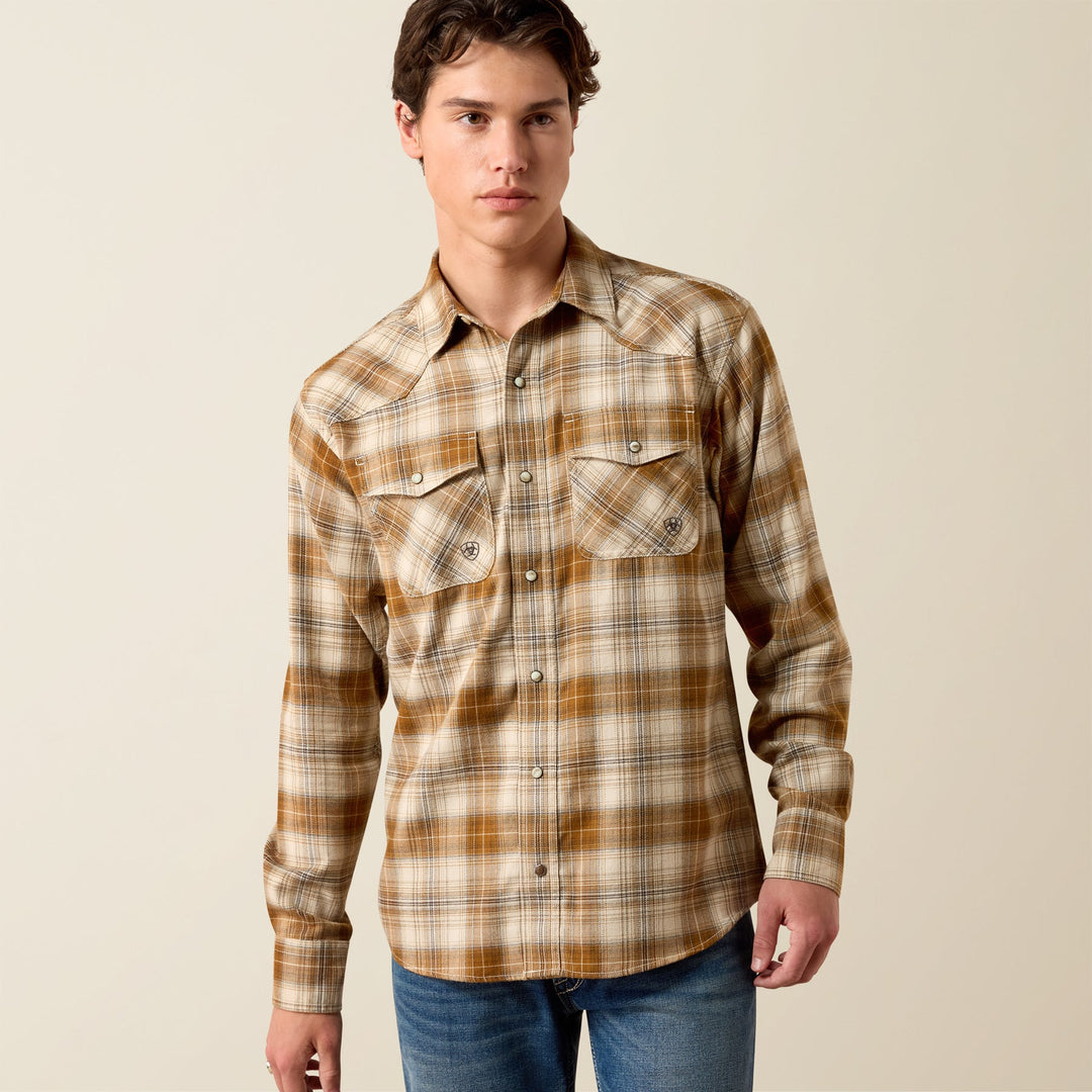 HAYES RETRO FITTED SNAP SHIRT