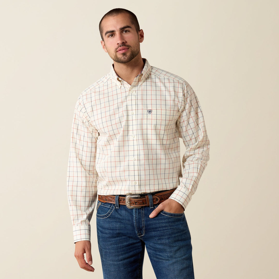WRINKLE FREE WEST CLASSIC FIT SHIRT