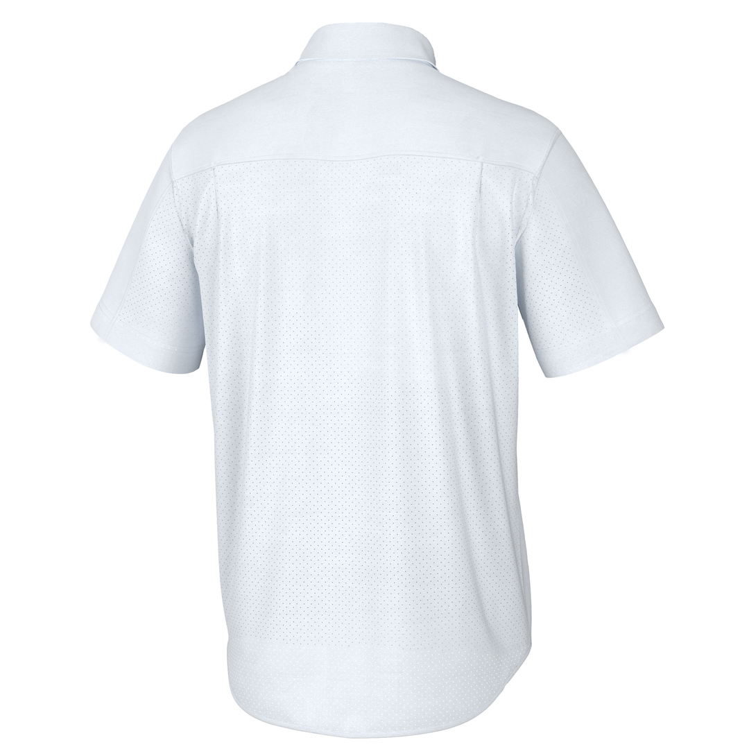 HUK TIDE POINT BUTTON-DOWN SHORT SLEEVE