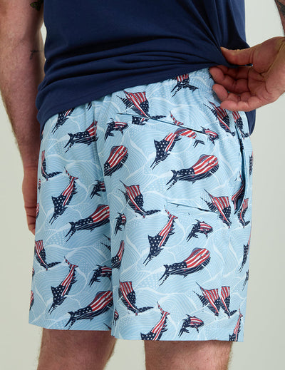 HUK KC PURSUIT VOLLEY SWIM SHORTS