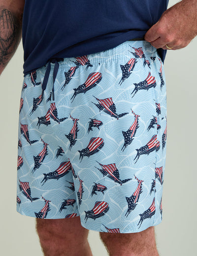 HUK KC PURSUIT VOLLEY SWIM SHORTS