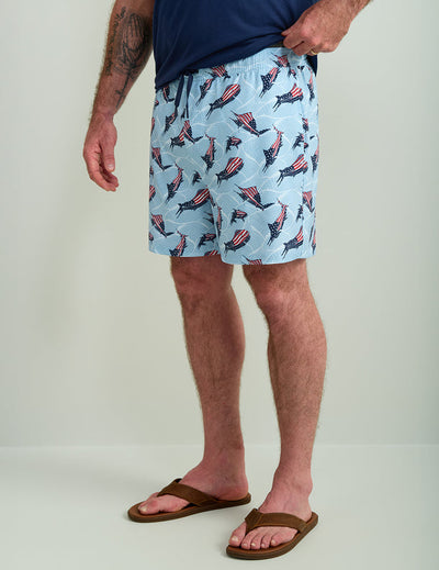HUK KC PURSUIT VOLLEY SWIM SHORTS