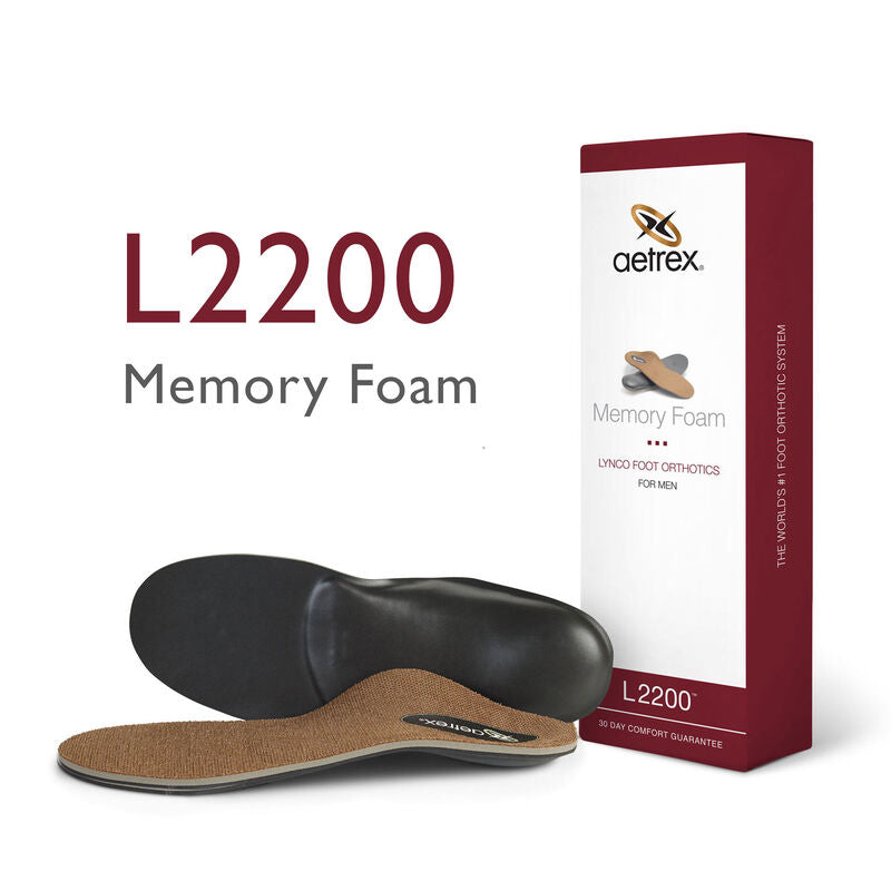 MEN'S MEMORY FOAM ORTHOTICS