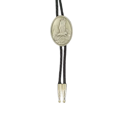 BOLO TIE PEWTER EAGLE