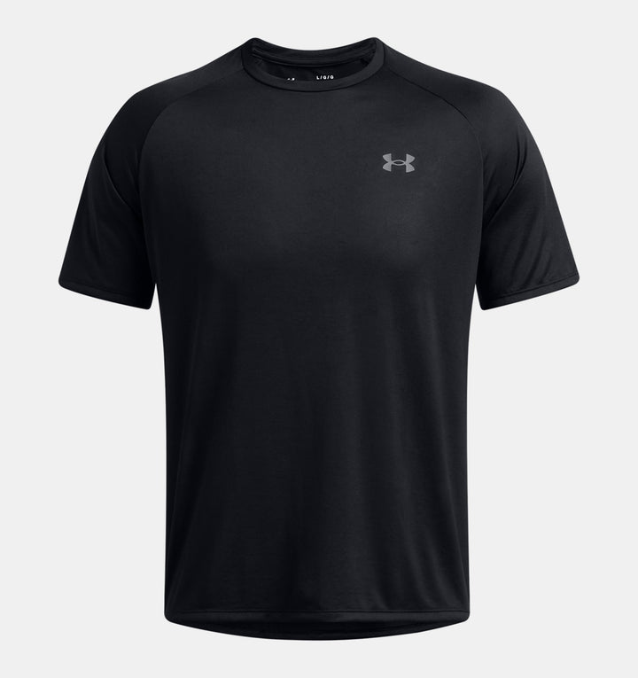 UA TECH TEE SS BLACK