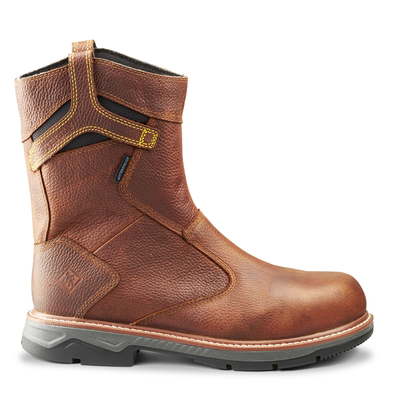 MEN'S PATTON WELLINGTON WATERPROOF PULL ON SAFETY WORK BOOT