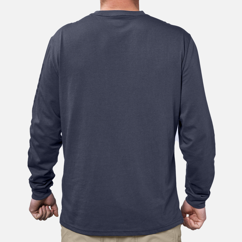 BRUNT LONG SLEEVE POCKET T-SHIRT