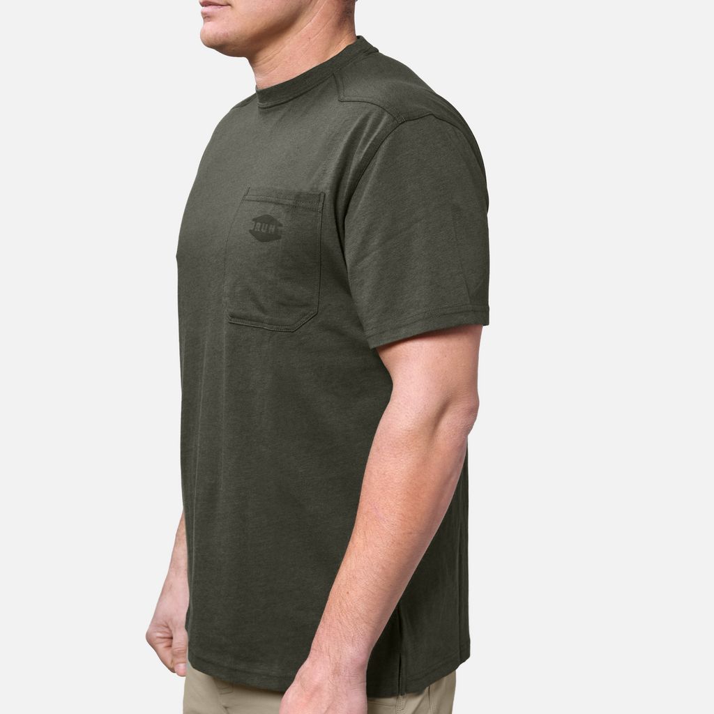 BRUNT SHORT SLEEVE POCKET T-SHIRT