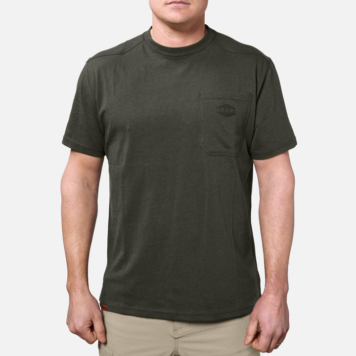 BRUNT SHORT SLEEVE POCKET T-SHIRT