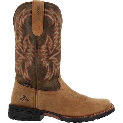 "BRONCO 12" WATERPROOF WESTERN BOOT"