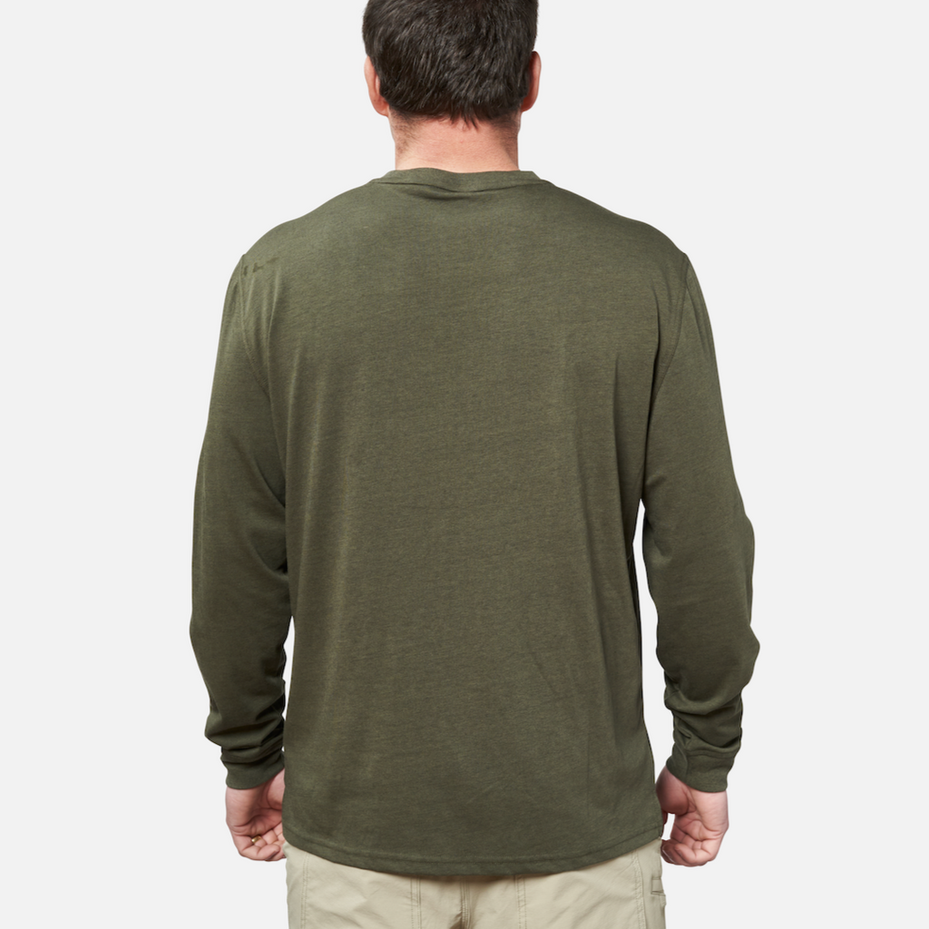 BRUNT LONG SLEEVE POCKET T-SHIRT