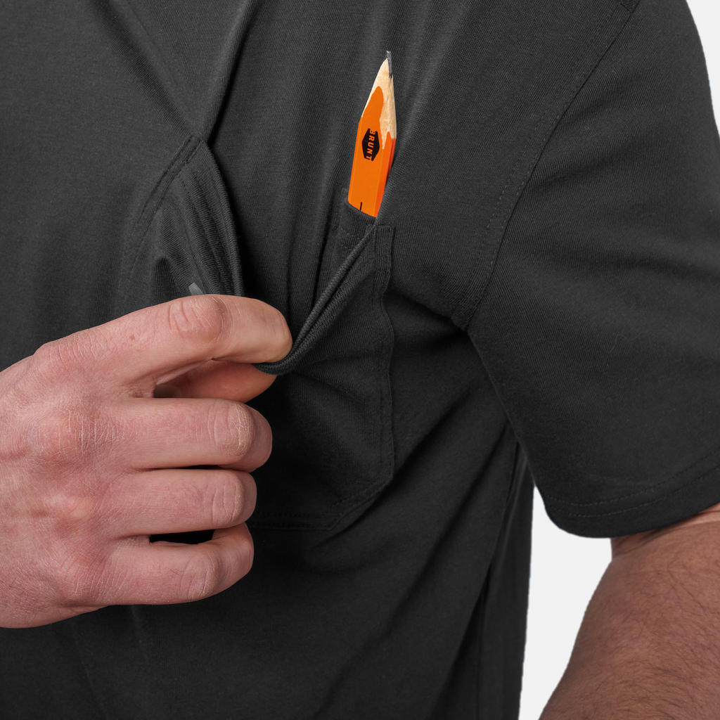 BRUNT SHORT SLEEVE POCKET T-SHIRT