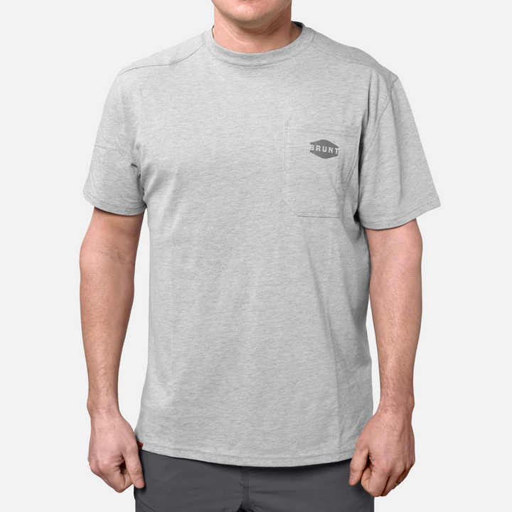 BRUNT SHORT SLEEVE POCKET T-SHIRT