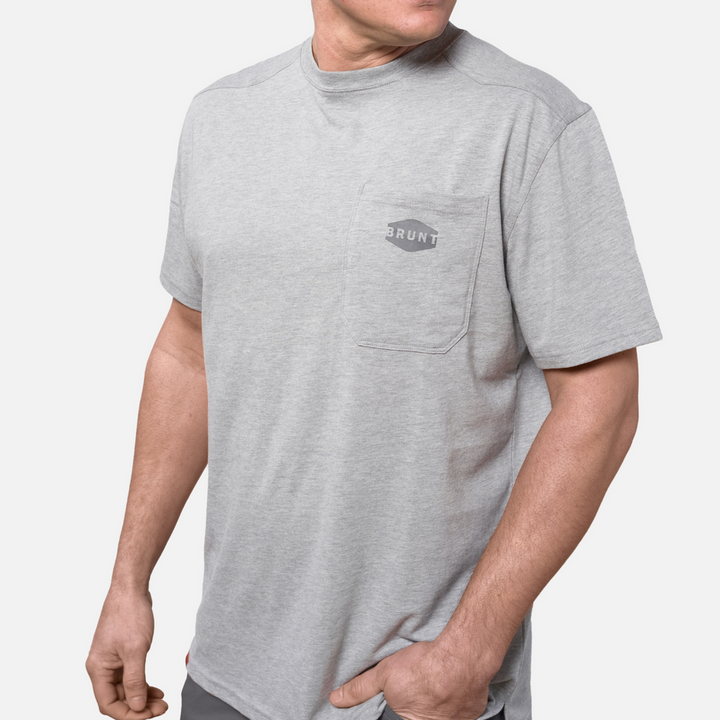 BRUNT SHORT SLEEVE POCKET T-SHIRT