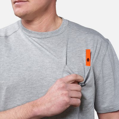 BRUNT SHORT SLEEVE POCKET T-SHIRT