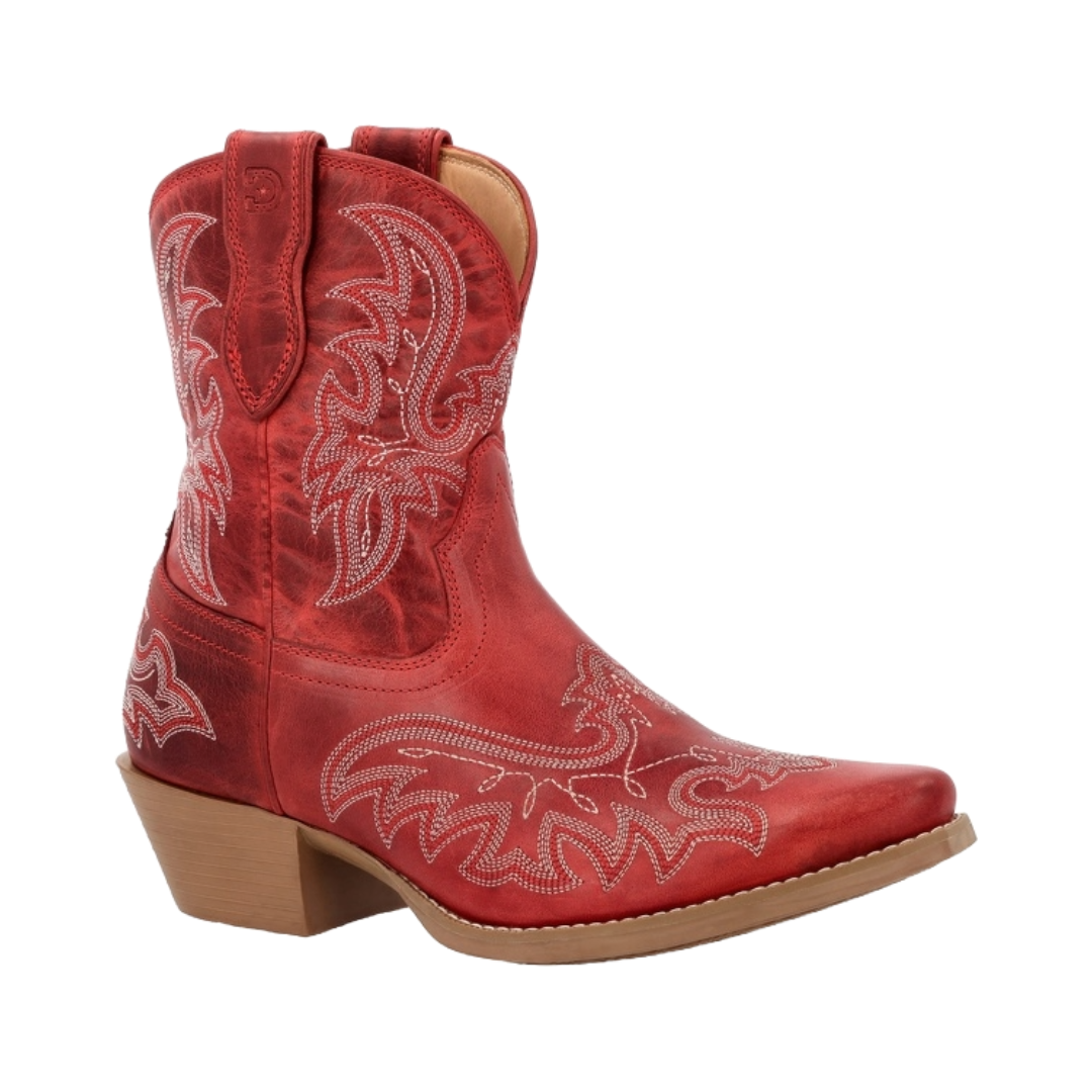 OTH 8" CRIMSON RED WESTERN BOOTIE