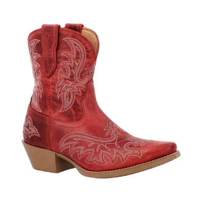OTH 8" CRIMSON RED WESTERN BOOTIE