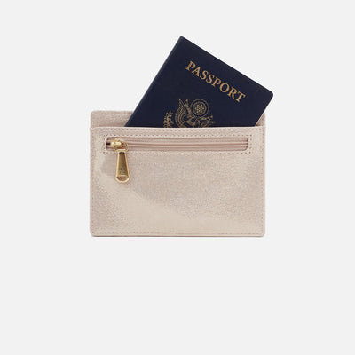 EURO SLIDE CARD CASE SAND SHIMMER