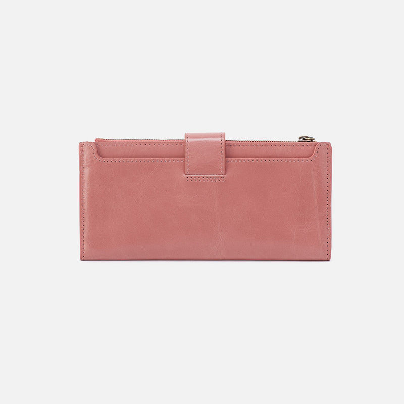 DUNN CONTINENTAL WALLET ROSE