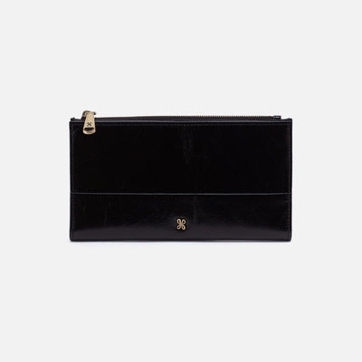 JILL LARGE BIFOLD WALLET BLACK