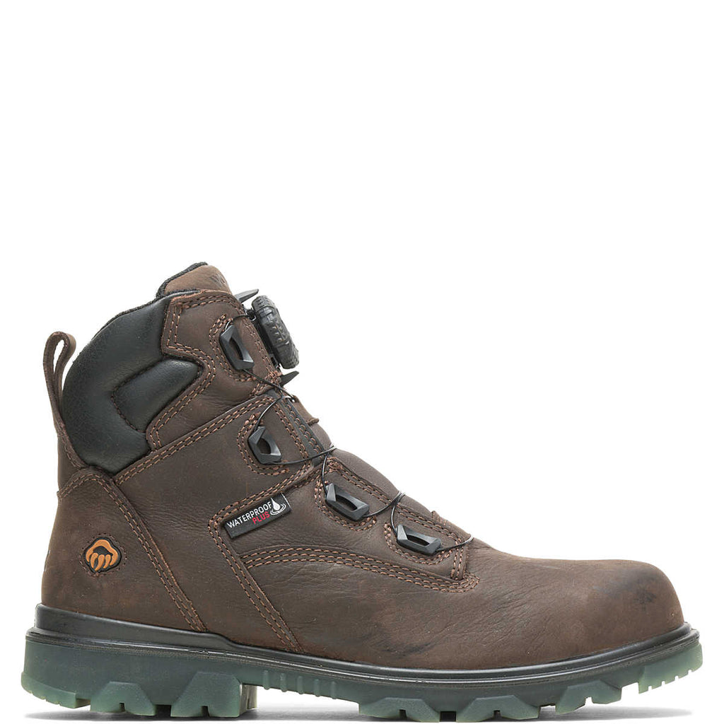 Wolverine EPX Work Boots Mens Size 13EW Brown Waterproof BOA Safety Toe W191063 Wolverine I-90 EPX BOA CM Boot - Brown – Steel Toes main image 3