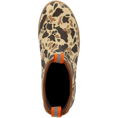 MEN'S 6 IN DUCK CAMO ANKLE DECK BOOT