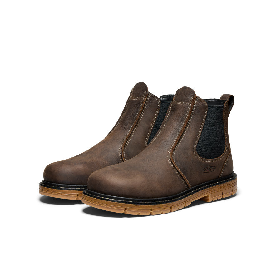 MEN'S SAN JOSE CHELSEA 90 Degree  HEEL BOOT (ALUMINUM TOE)