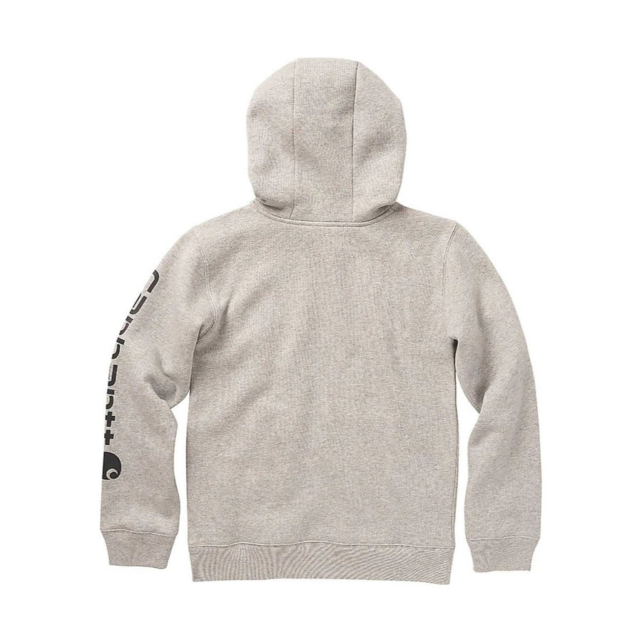 KIDS LS GRAPHIC SWEATSHIRT GREY HEATHER