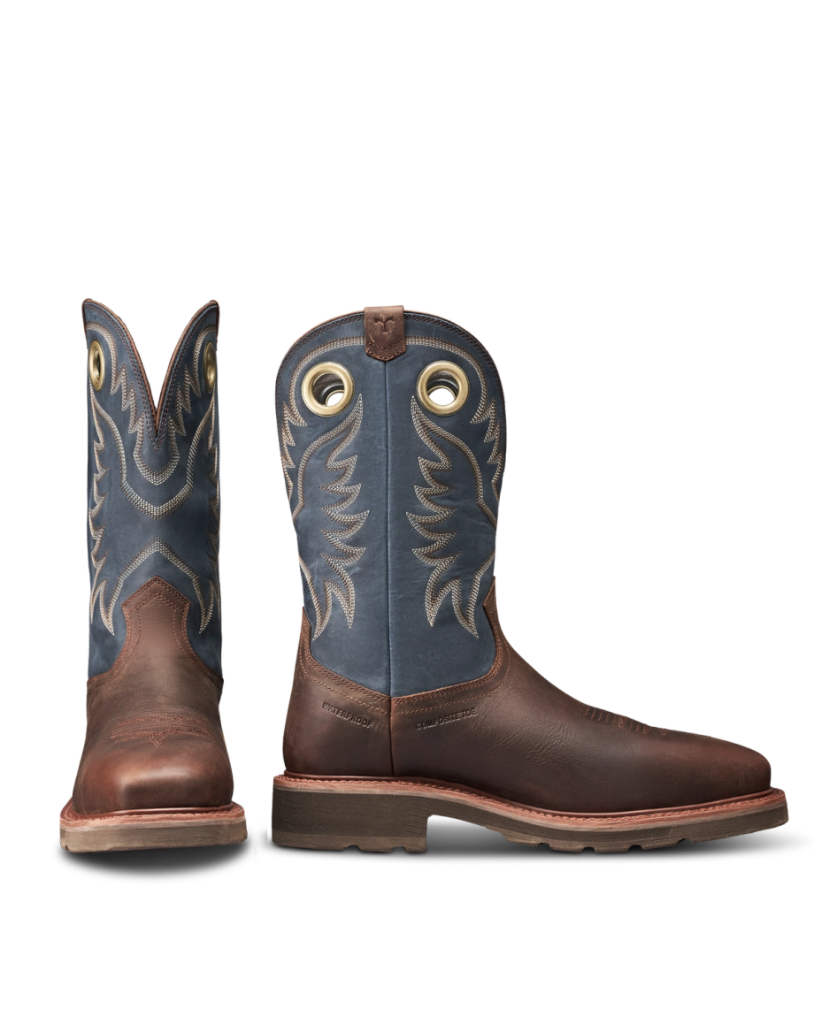 LONGHAUL WATERPROOF SQUARE COMP TOE WORK BOOT