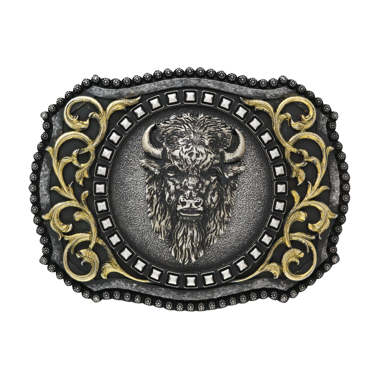 NOCONA MEN'S BISON BELT BUCKLE