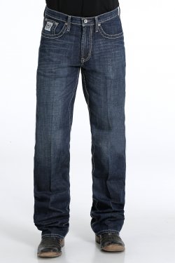 MEN'S RELAXED FIT ARENA FLEX WHITE LABEL JEAN - DARK STONE