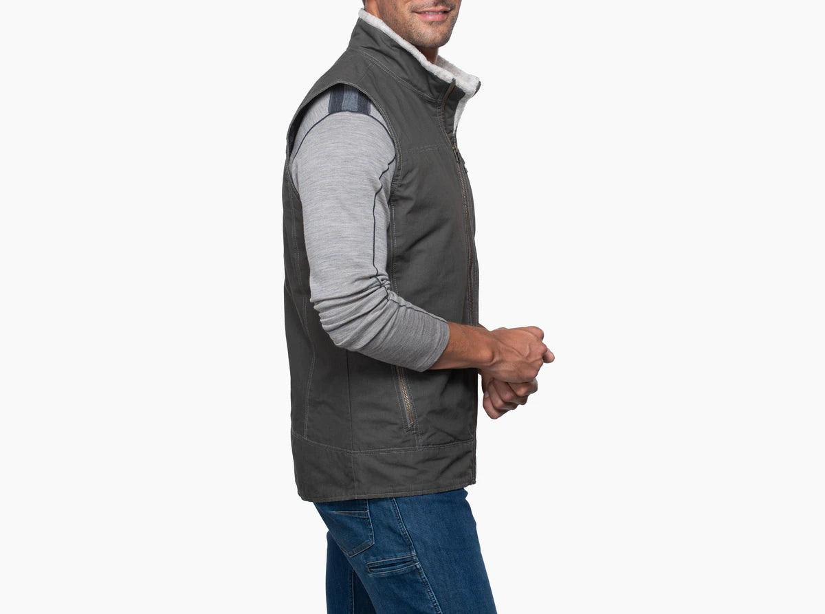 BURR LINED VEST