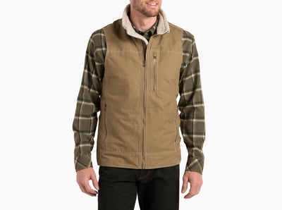 BURR LINED VEST