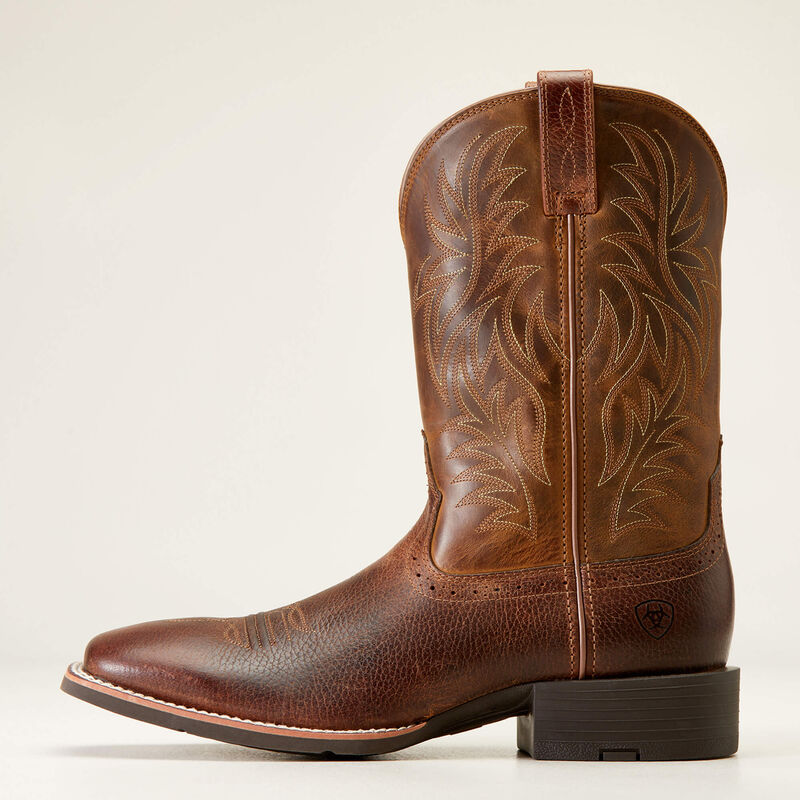 SPORT WIDE SQUARE TOE WESTERN BOOT