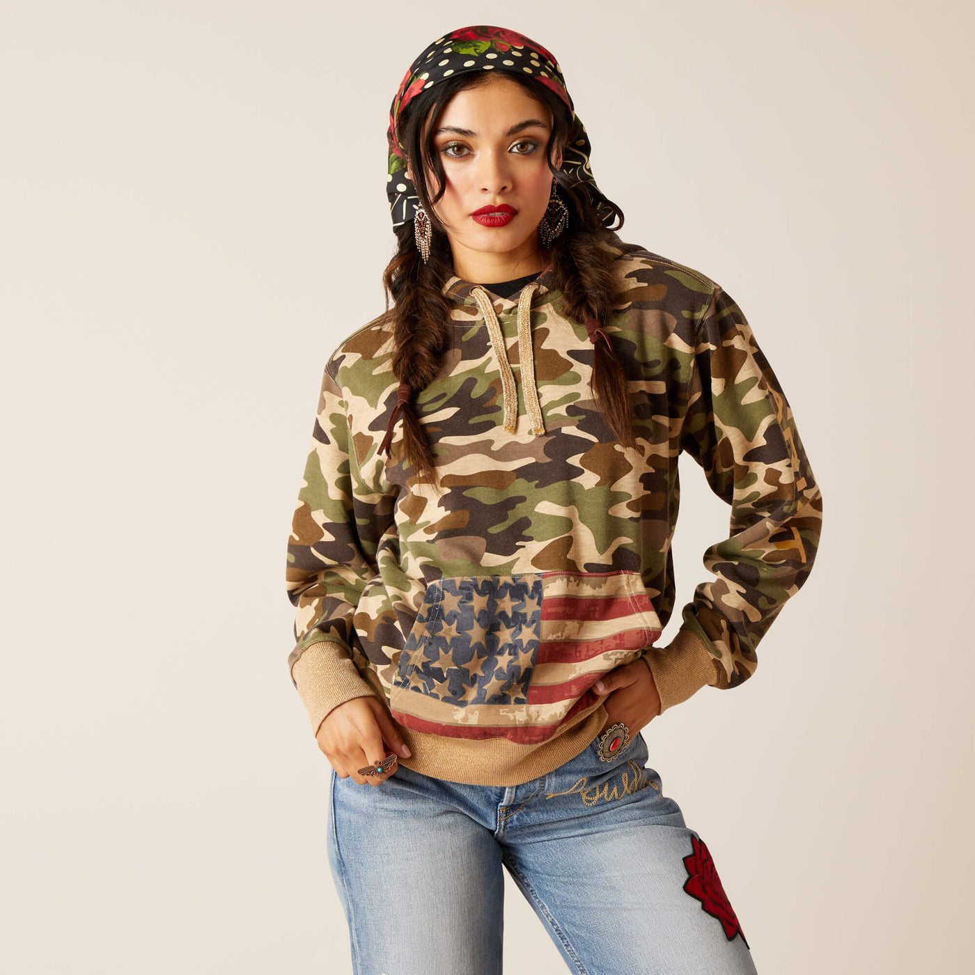 RODEO QUINCY HOODIE - WILD WEST USA