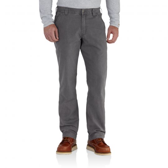RUGGED FLEX RIGBY RELAXED FIT PANT - GRAVEL