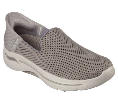 SLIP INS GO WALK ARCH FIT- TAUPE