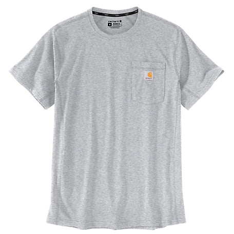FORCE RELAXED SS - HEATHER GRAY