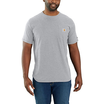 FORCE RELAXED SS - HEATHER GRAY