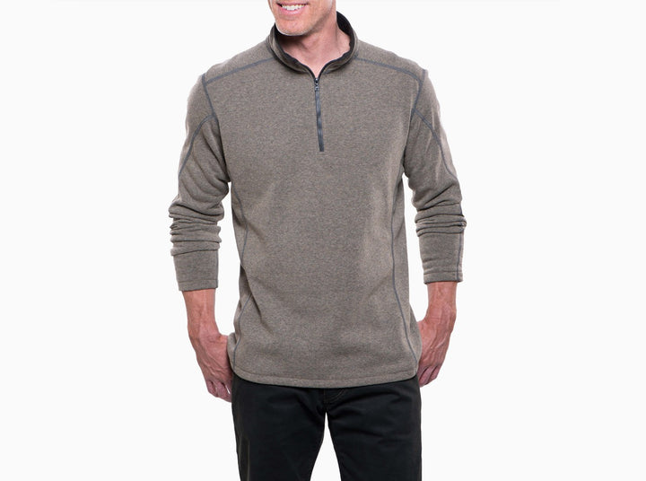 REVEL 1/4 ZIP SWEATER - OATMEAL