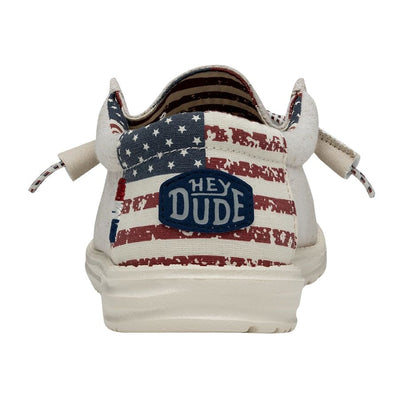 WALLY PATRIOTIC OFF WHITE