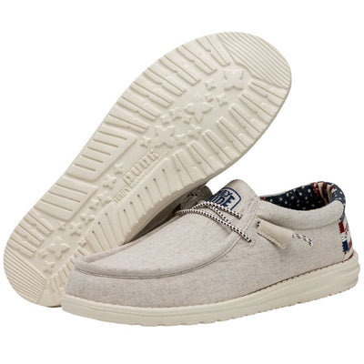 WALLY PATRIOTIC OFF WHITE