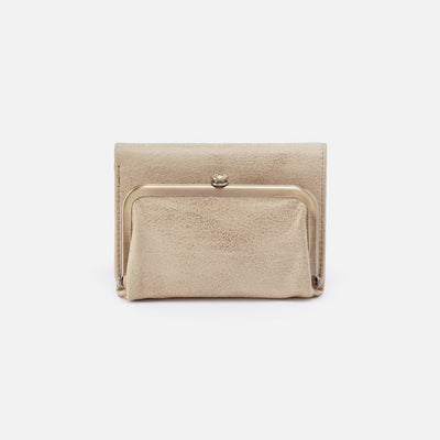 ROBIN WALLET - METALLIC GOLD