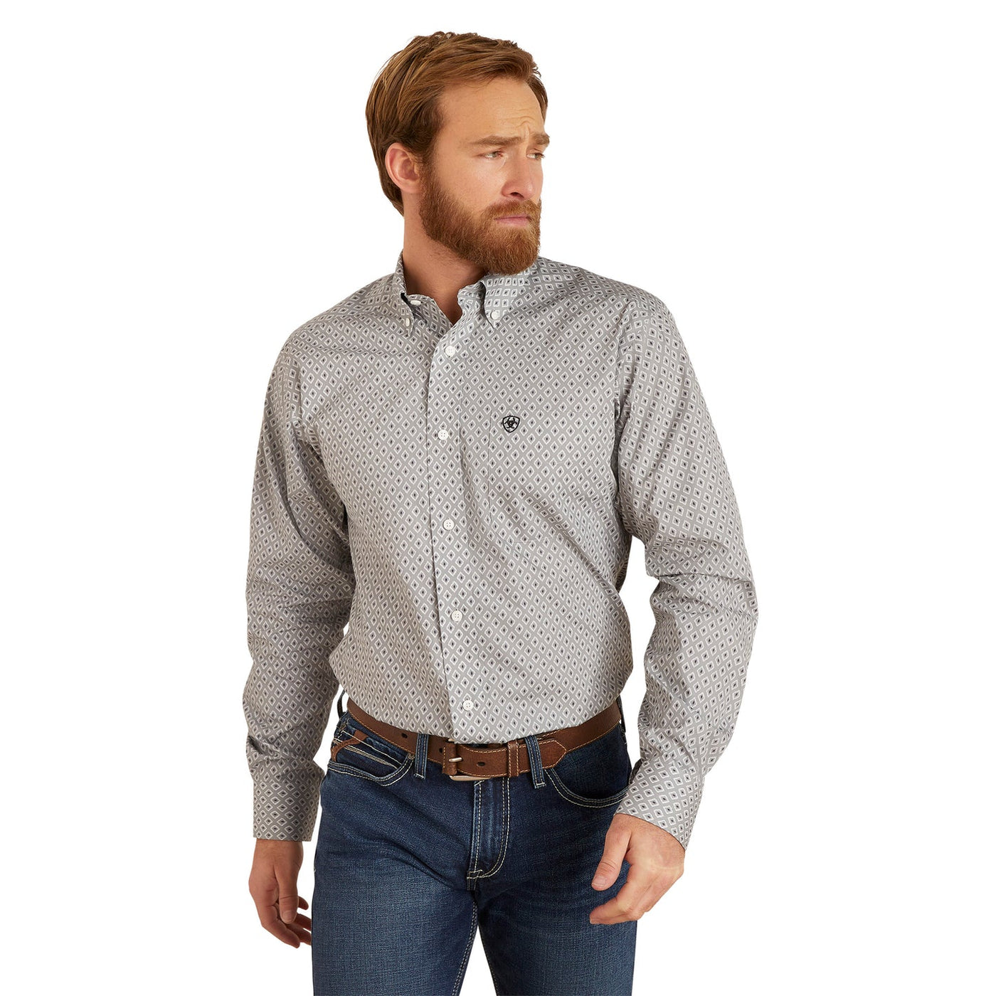 WRINKLE FREE FITTED VAL SHIRT