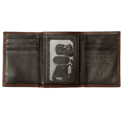 ARIAT TRIFOLD SHIELD WALLET