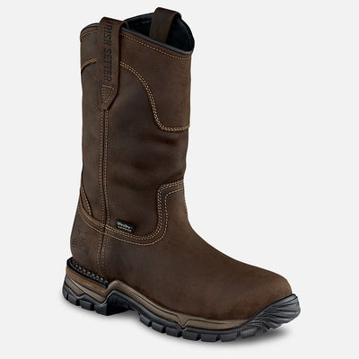 TWO HARBORS: 11-IN WATERPROOF SAFETY TOE PULL-ON BOOT
