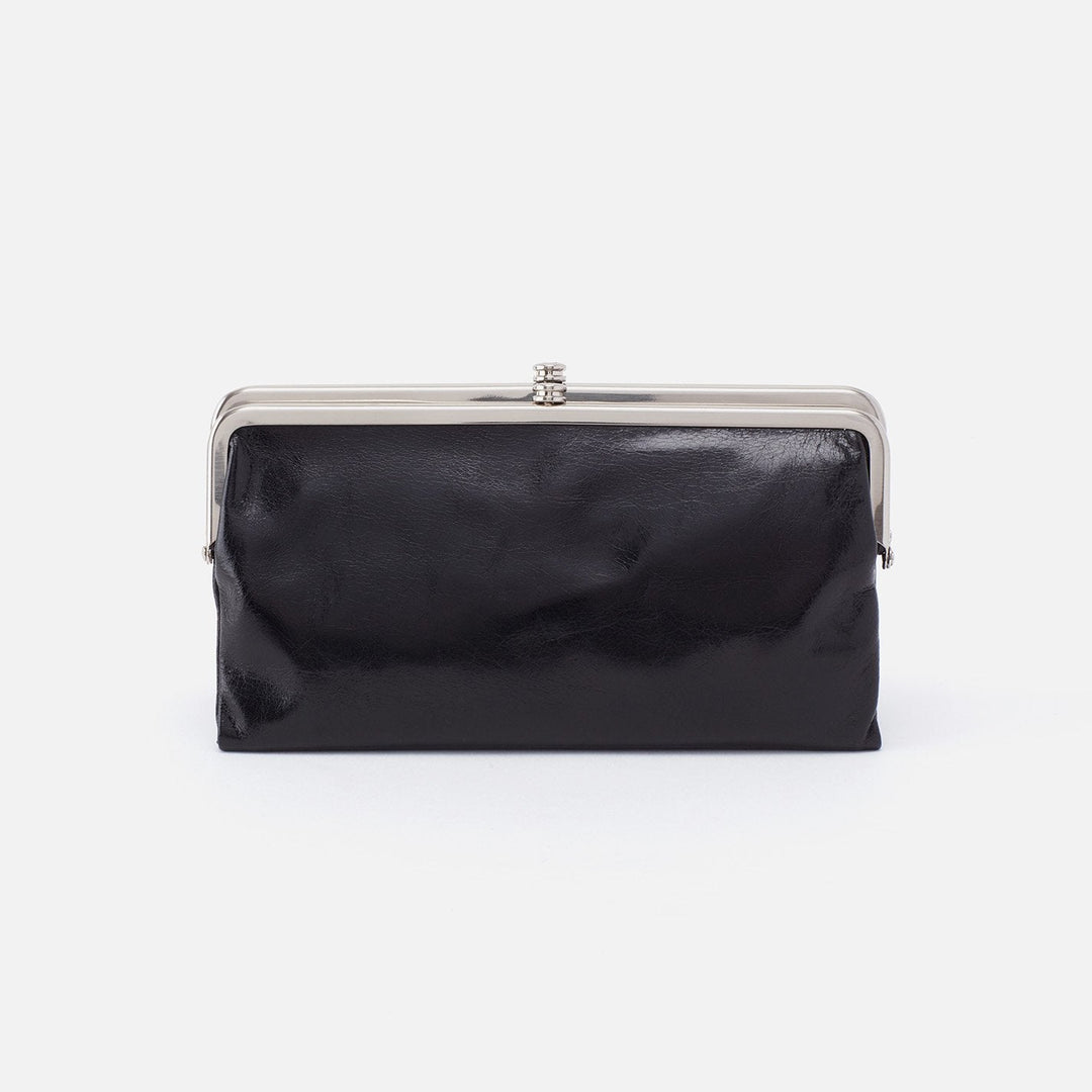 LAUREN CLUTCH WALLET - BLACK