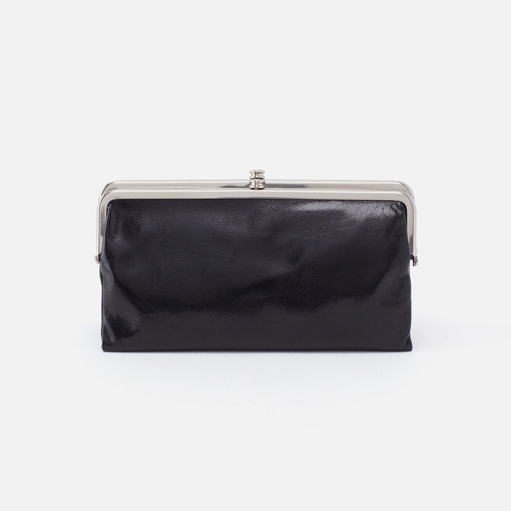 LAUREN CLUTCH WALLET - BLACK