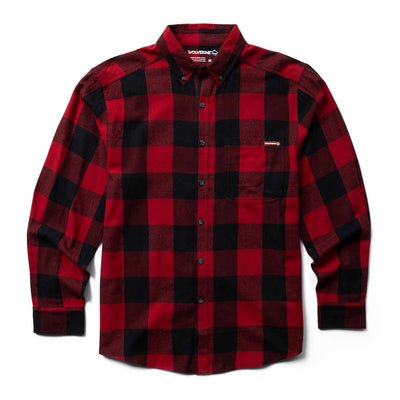 MEN'S HASTINGS FLANNEL SHIRT - RED